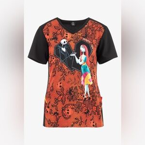 Tooniforms Nightmare Before Christmas scrub top